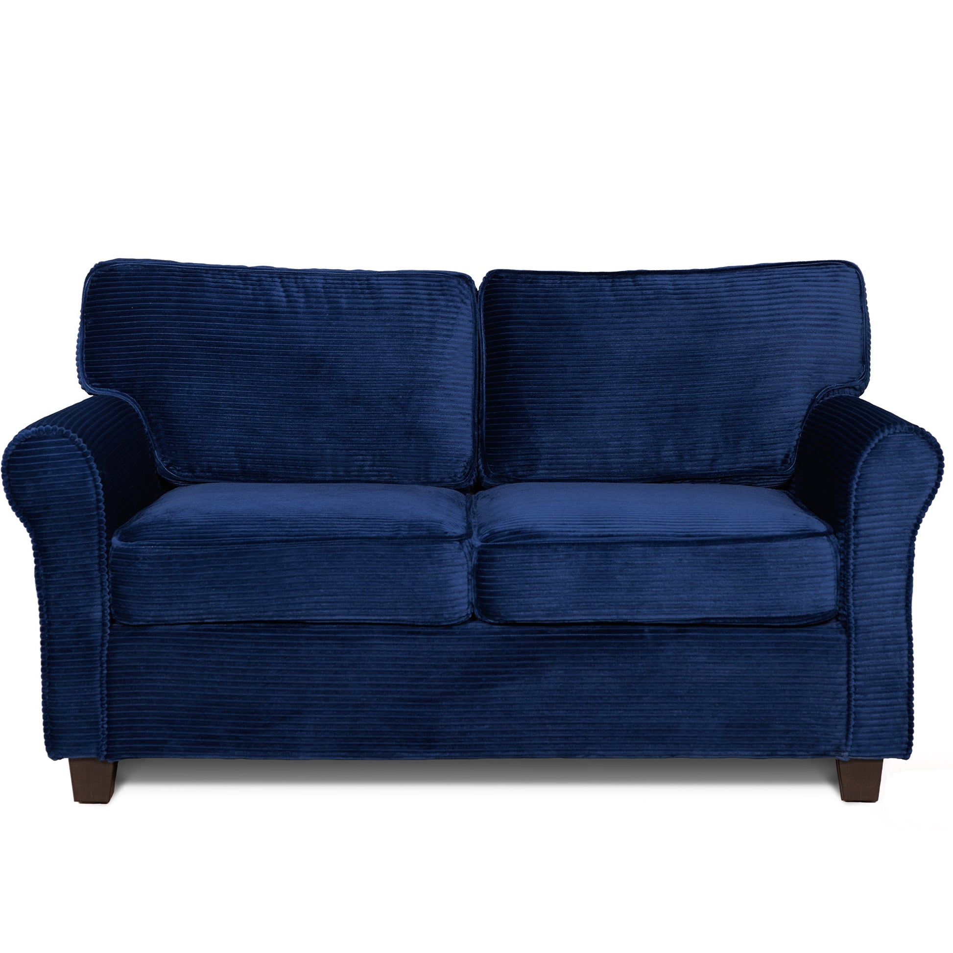 57' Modern 2 - Seater Corduroy Sofa With Removable Backrest & Seat Cushions,Padded Armrests,High Rebound Sponge Filled with Solid Wood and Composite Frame,Easy Assembly For Living Room,Bedroom,Office. - 1st Choice Furniture Direct