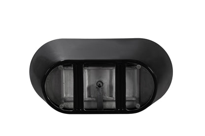59' Acrylic Freestanding Bathtub, Stand Alone Soaking Tub, Glossy Black Acrylic, Toe - tap Chrome Drain, cUPC Certified - 1st Choice Furniture Direct