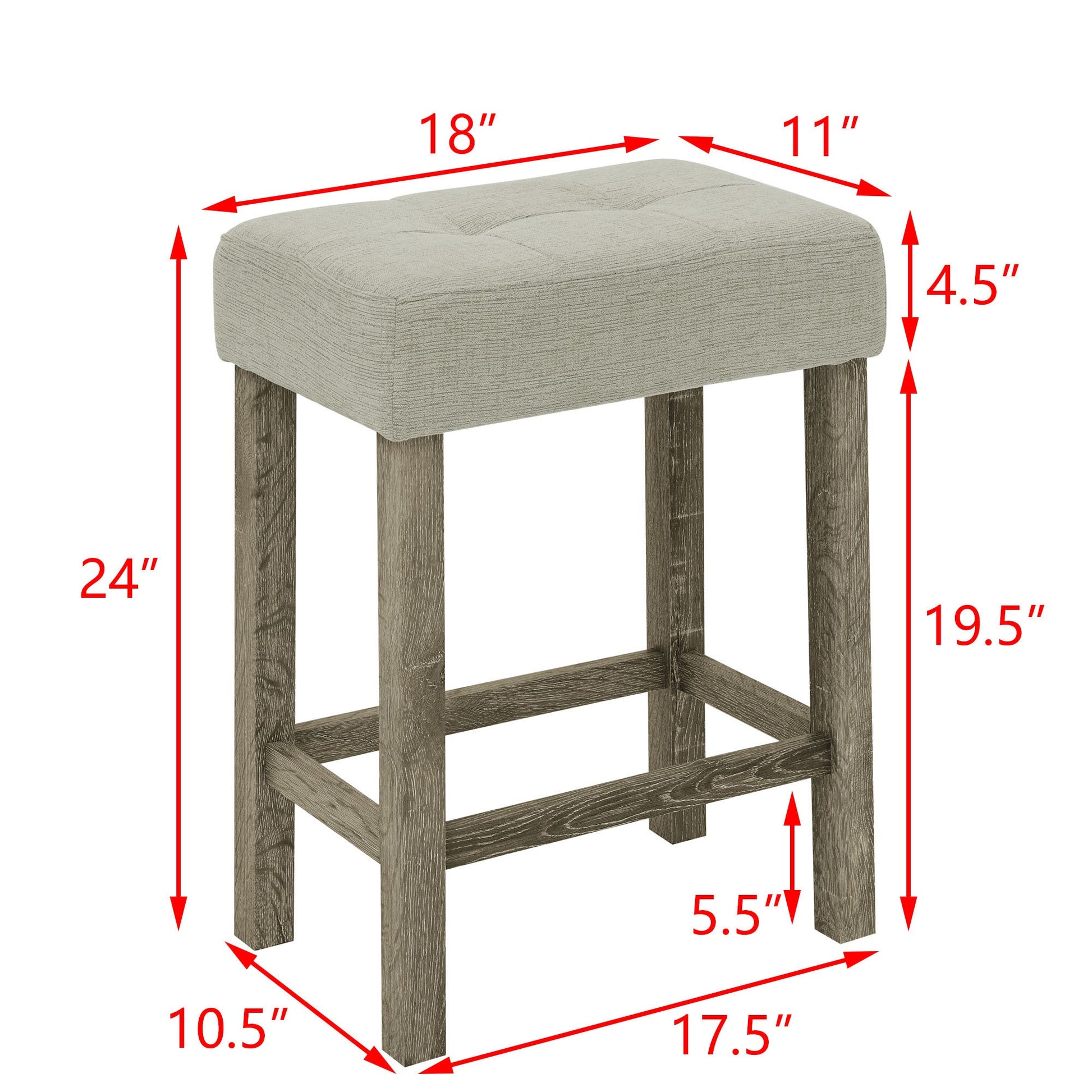 59” Bar Table Set with Power Outlet | 4 - Piece Dining Table with 3 Upholstered Stools - 1st Choice Furniture Direct