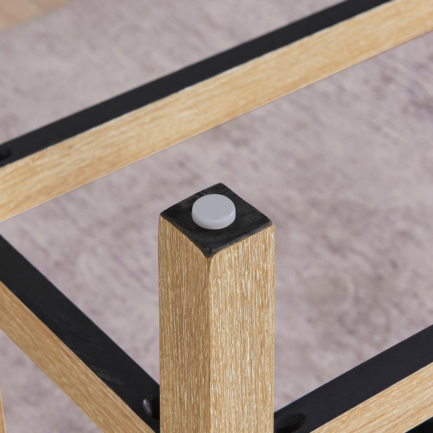 59 Inch Bar Table, Dining Table, Sofa Table with Power Outlet, 3 Upholstered Stools, 4 Piece Bar Table and Chair Set for Living Room, Dining Room, Kitchen - 1st Choice Furniture Direct