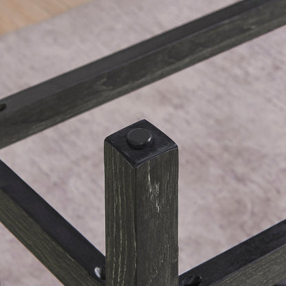 59 Inch Bar Table, Dining Table, Sofa Table with Power Outlet, 3 Upholstered Stools, 4 Piece Bar Table and Chair Set for Living Room, Dining Room, Kitchen - 1st Choice Furniture Direct