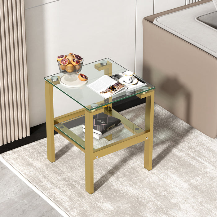 1st Choice Tempered Glass Sofa Table | Elegant Design