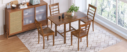 1st Choice Extendable Drop Leaf Dining Set - Modern & Space-Saving