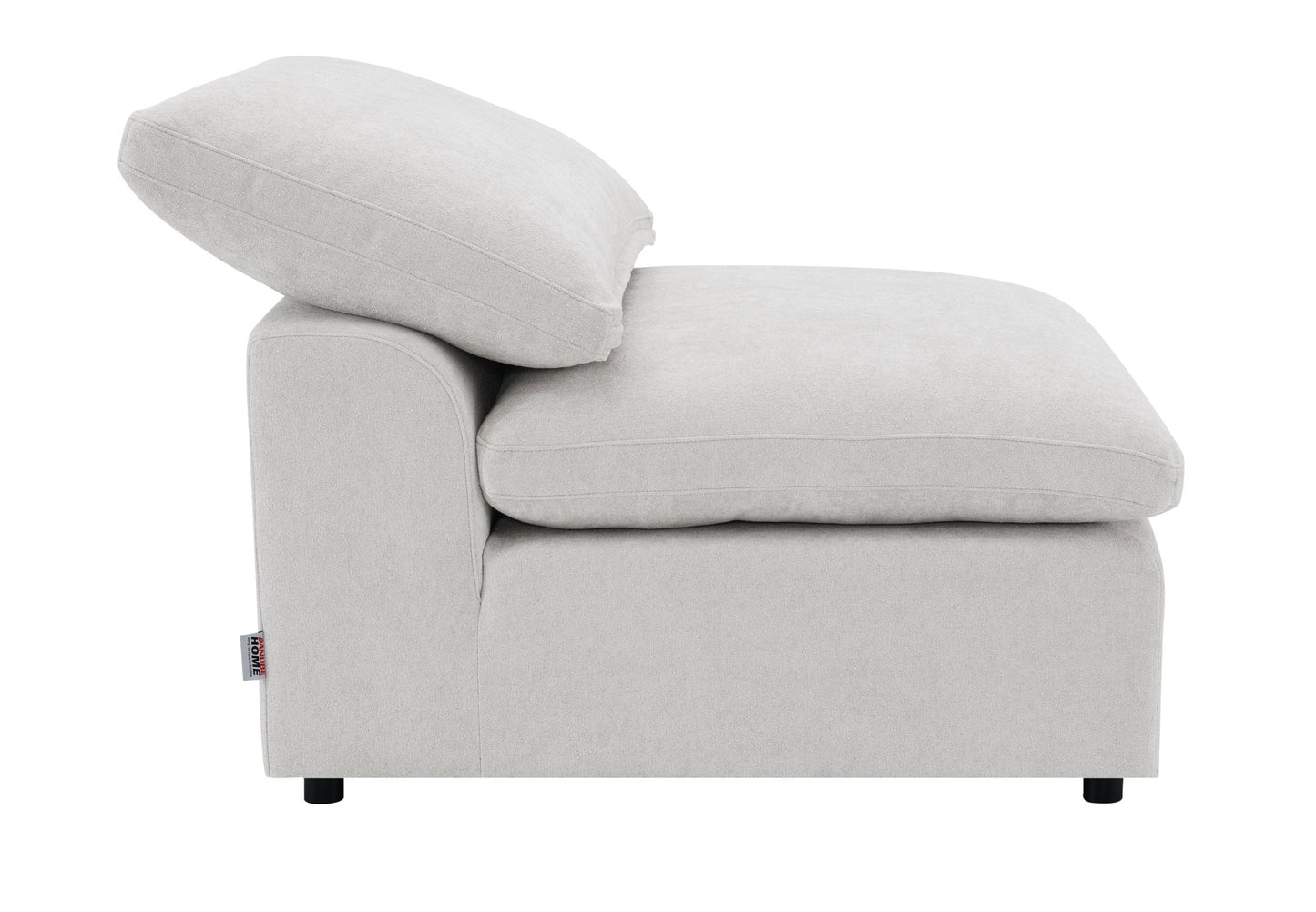 6 Piece Modular Sectional Sofa | Ivory Linen Oversized Sectional - 1st Choice Furniture Direct