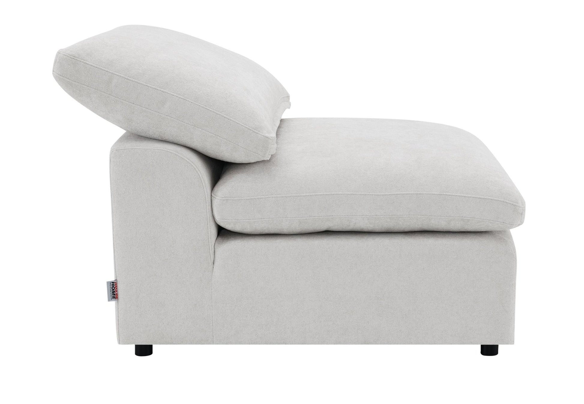 6 Piece Modular Sectional Sofa | Ivory Linen Oversized Sectional - 1st Choice Furniture Direct