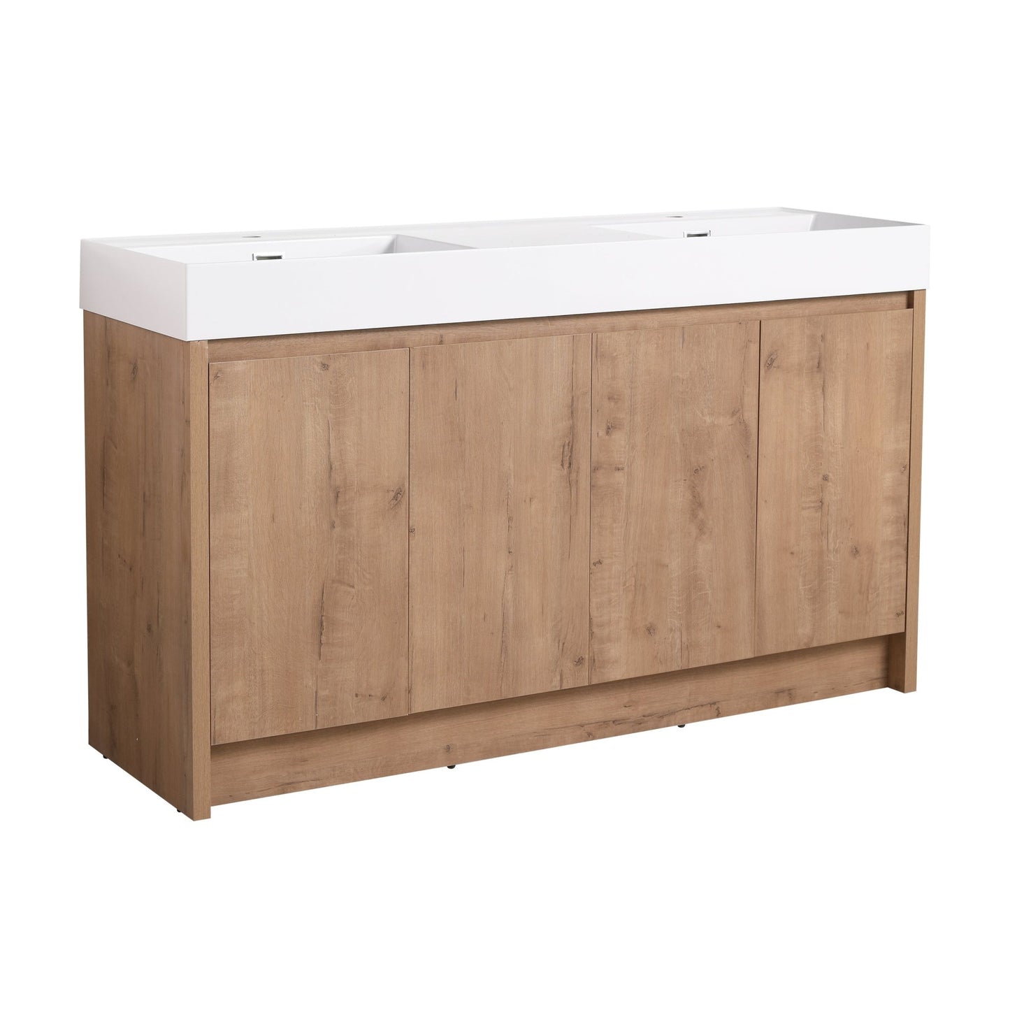60 Inch Bathroom Resin Sink(GRB60120DMO) - 1st Choice Furniture Direct