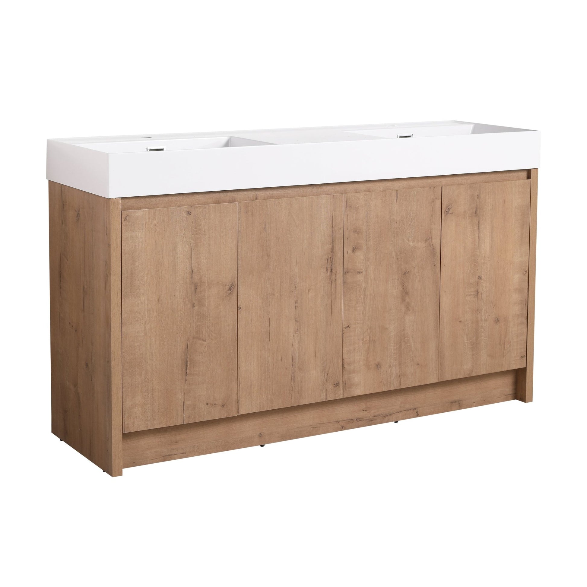60 Inch Bathroom Resin Sink(GRB60120DMO) - 1st Choice Furniture Direct