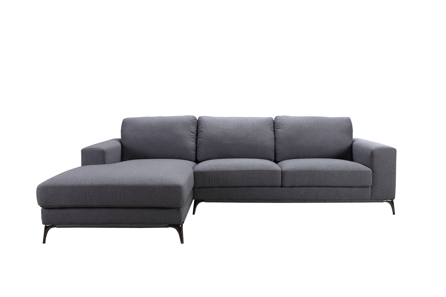 1st Choice Contemporary and Stylish Carlo Laf Sectional in GRAY