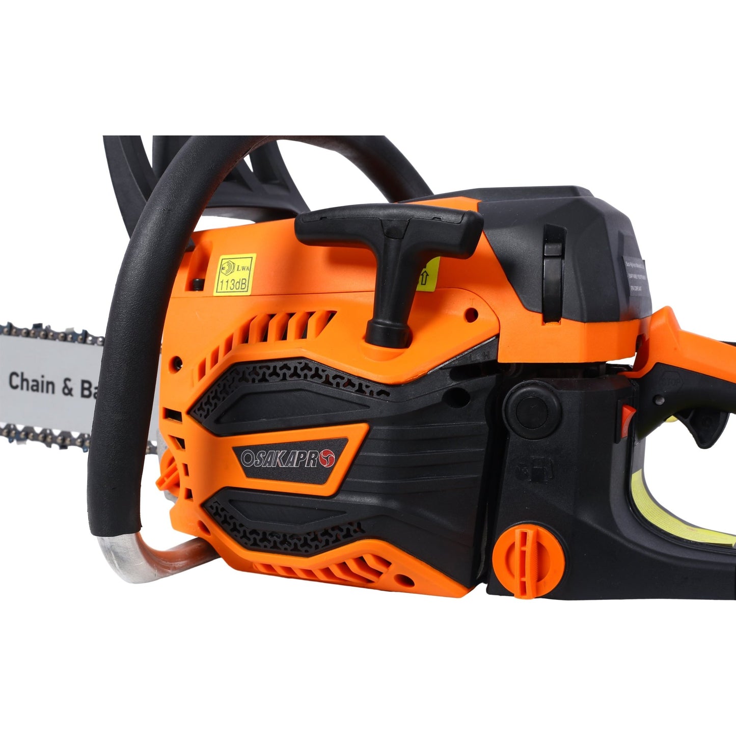 62CC Gas Powered Chainsaw, 2 - Cycle Petrol Handheld Cordless Chain Saw, Gasoline Gas Chainsaws for Tree Wood Cutting,with 18' and 20' guide bar and chain,Safety kit, Storage Bag, EPA compliant - 1st Choice Furniture Direct
