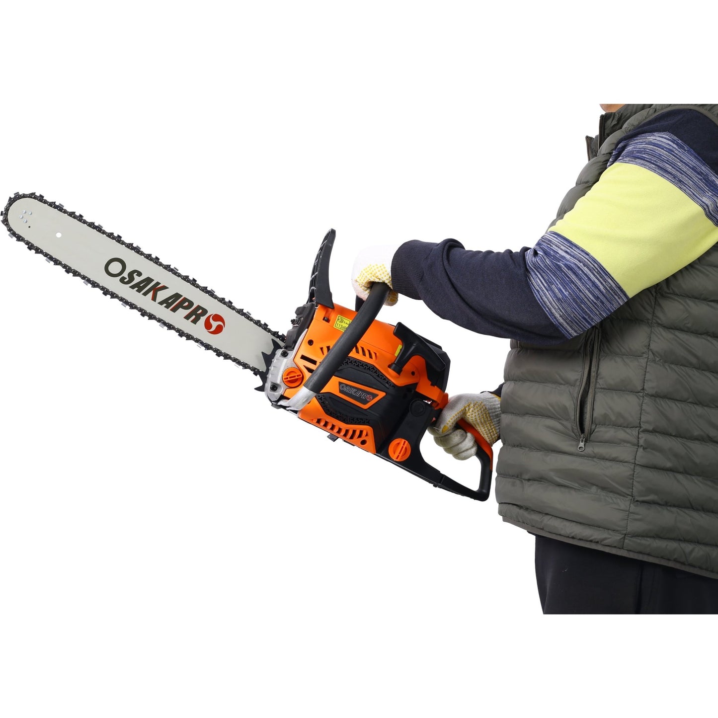 62CC Gas Powered Chainsaw, 2 - Cycle Petrol Handheld Cordless Chain Saw, Gasoline Gas Chainsaws for Tree Wood Cutting,with 18' and 20' guide bar and chain,Safety kit, Storage Bag, EPA compliant - 1st Choice Furniture Direct
