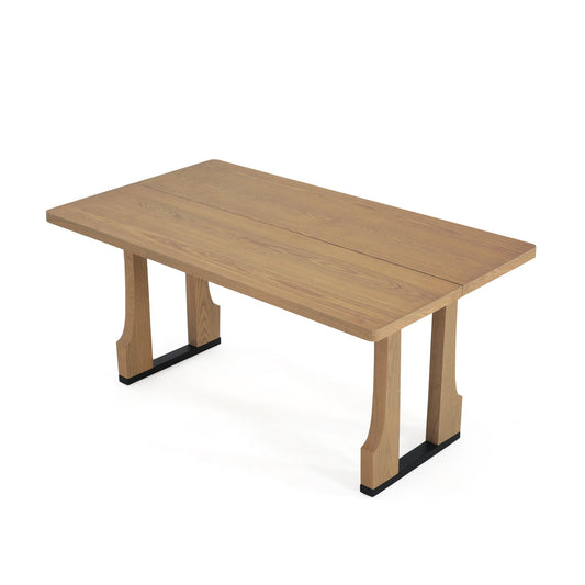 63' Rectangular Dining Table (Light Ash) - 1st Choice Furniture Direct