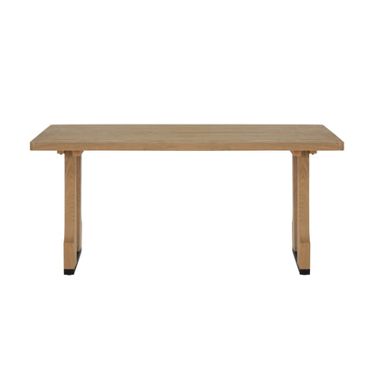 63' Rectangular Dining Table (Light Ash) - 1st Choice Furniture Direct