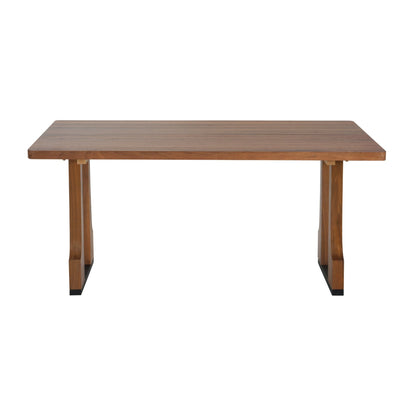 63' Rectangular Dining Table (Walnut) - 1st Choice Furniture Direct