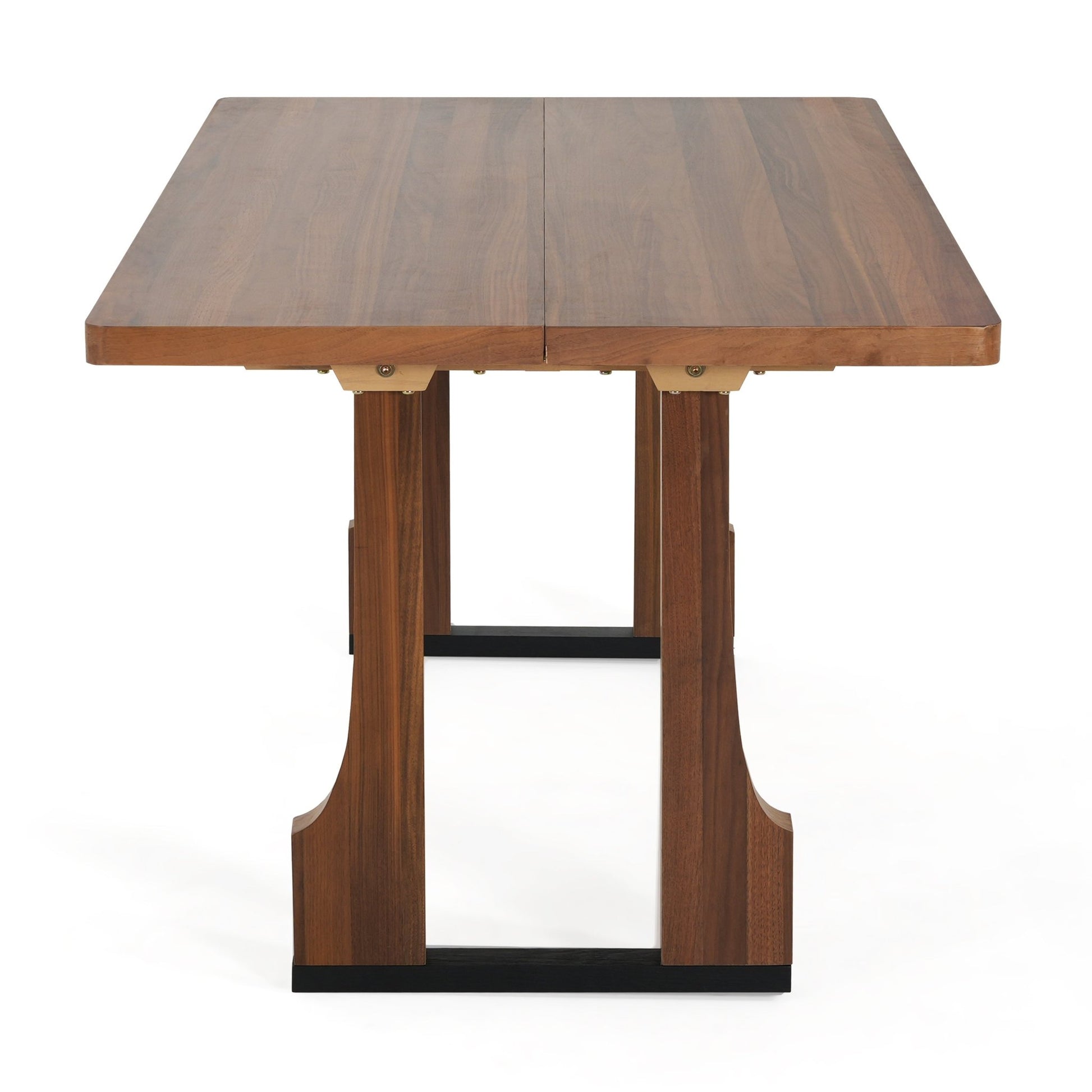 63' Rectangular Dining Table (Walnut) - 1st Choice Furniture Direct