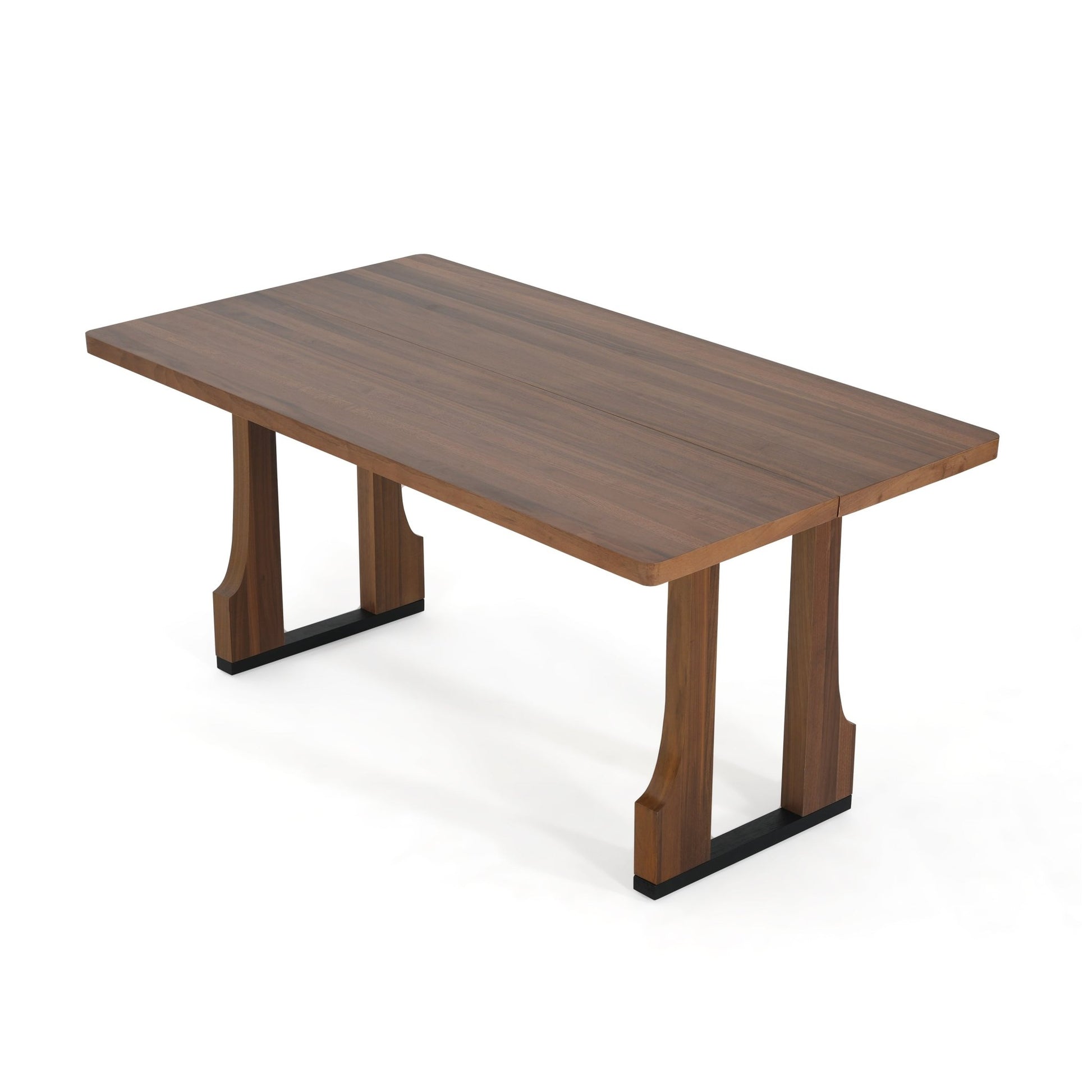 63' Rectangular Dining Table (Walnut) - 1st Choice Furniture Direct