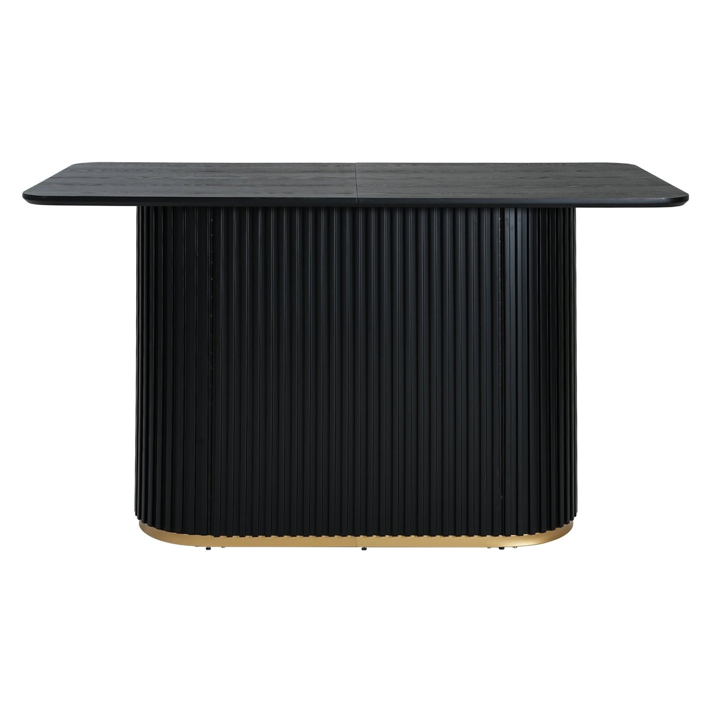 63.00'L Counter Table - Black - 1st Choice Furniture Direct