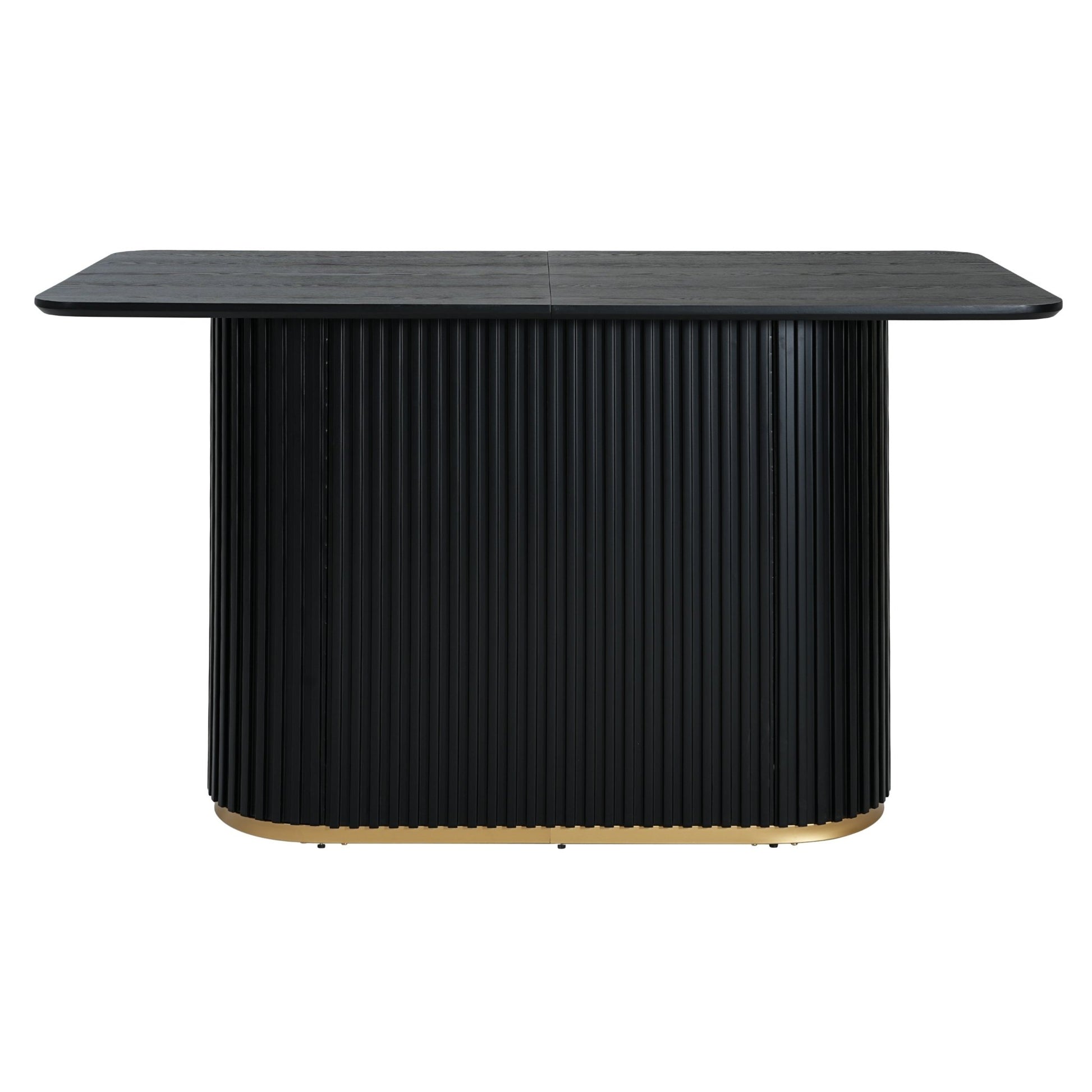 63.00'L Counter Table - Black - 1st Choice Furniture Direct