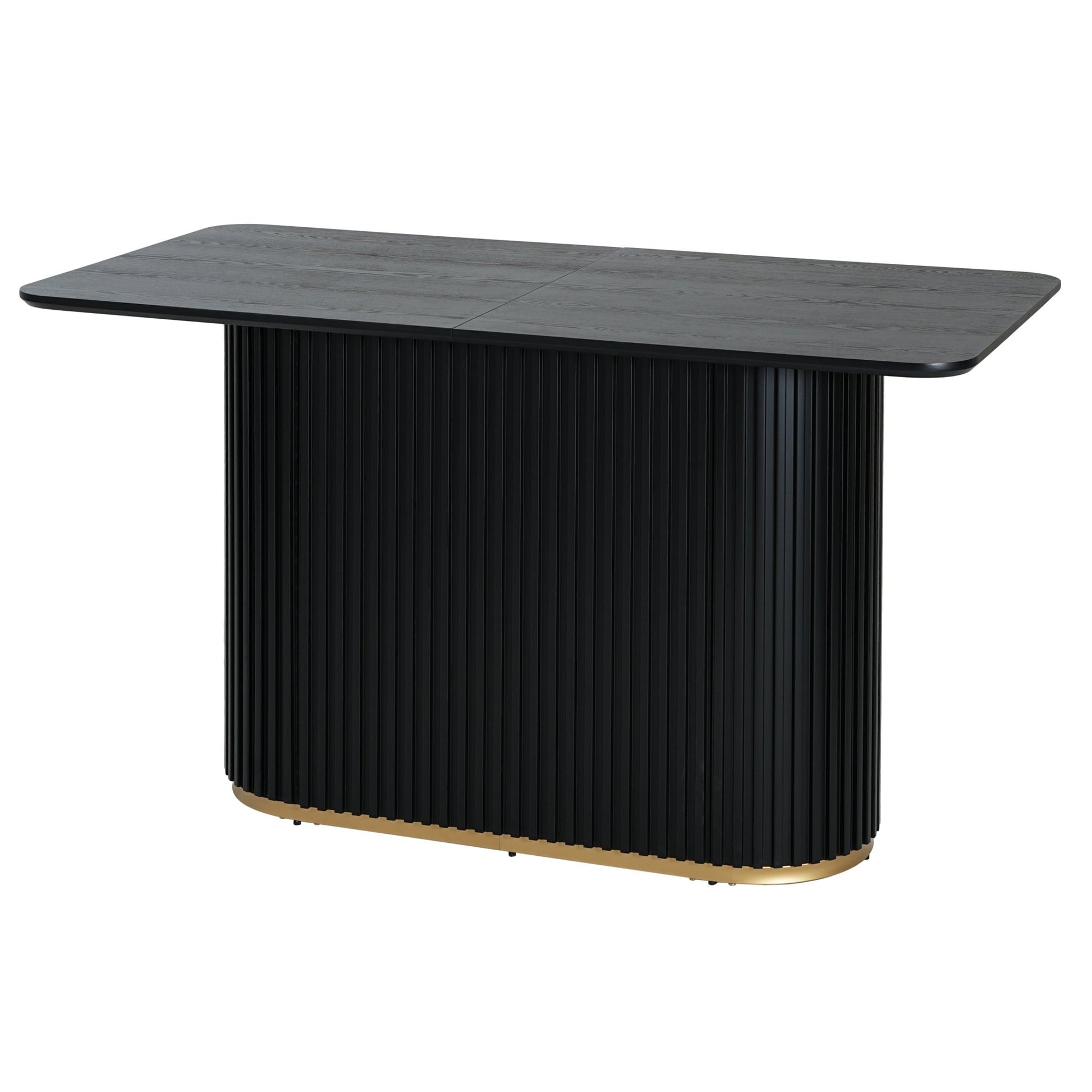 63.00'L Counter Table - Black - 1st Choice Furniture Direct
