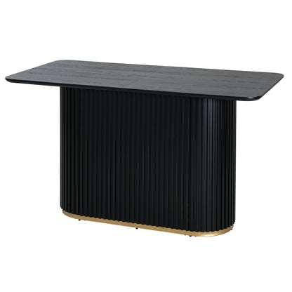63.00'L Counter Table - Black - 1st Choice Furniture Direct