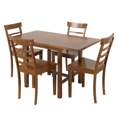 1st Choice Extendable Drop Leaf Dining Set - Modern & Space-Saving