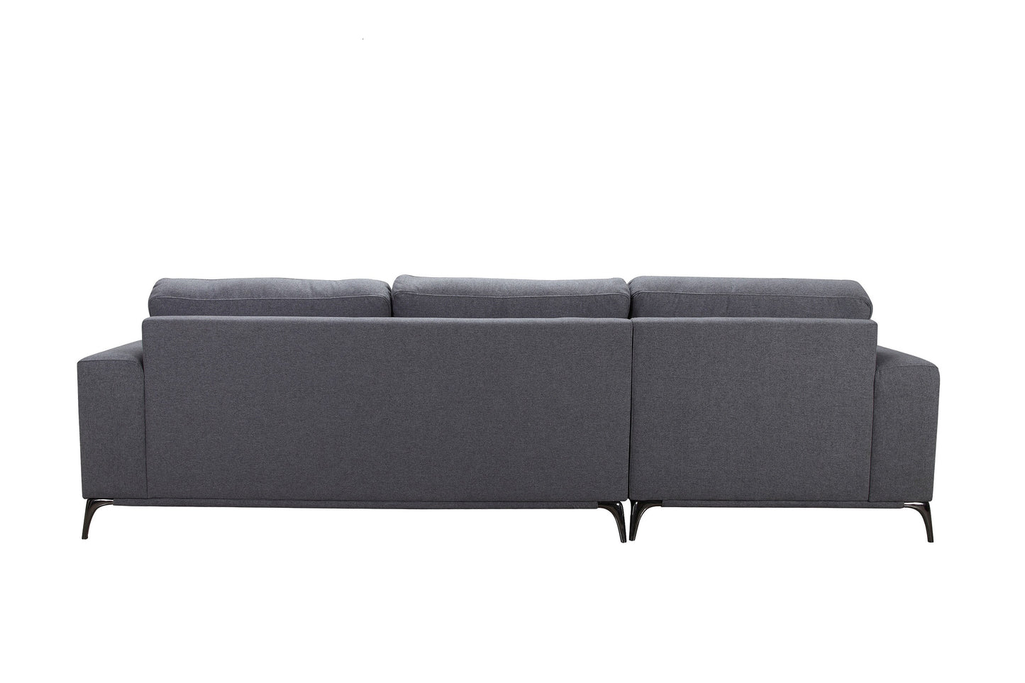 1st Choice Contemporary and Stylish Carlo Laf Sectional in GRAY