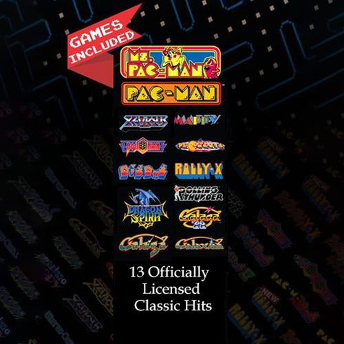 Pac Man Arcade Party 13 Games Full Size Cabinet Home Edition 26" Monitor