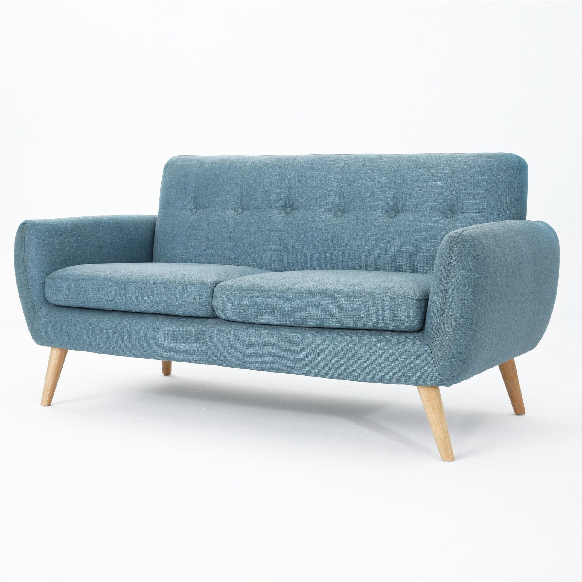 67.25' Button Tufted Loveseat - 1st Choice Furniture Direct