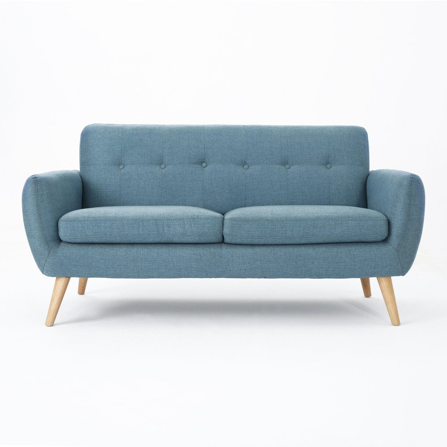 67.25' Button Tufted Loveseat - 1st Choice Furniture Direct
