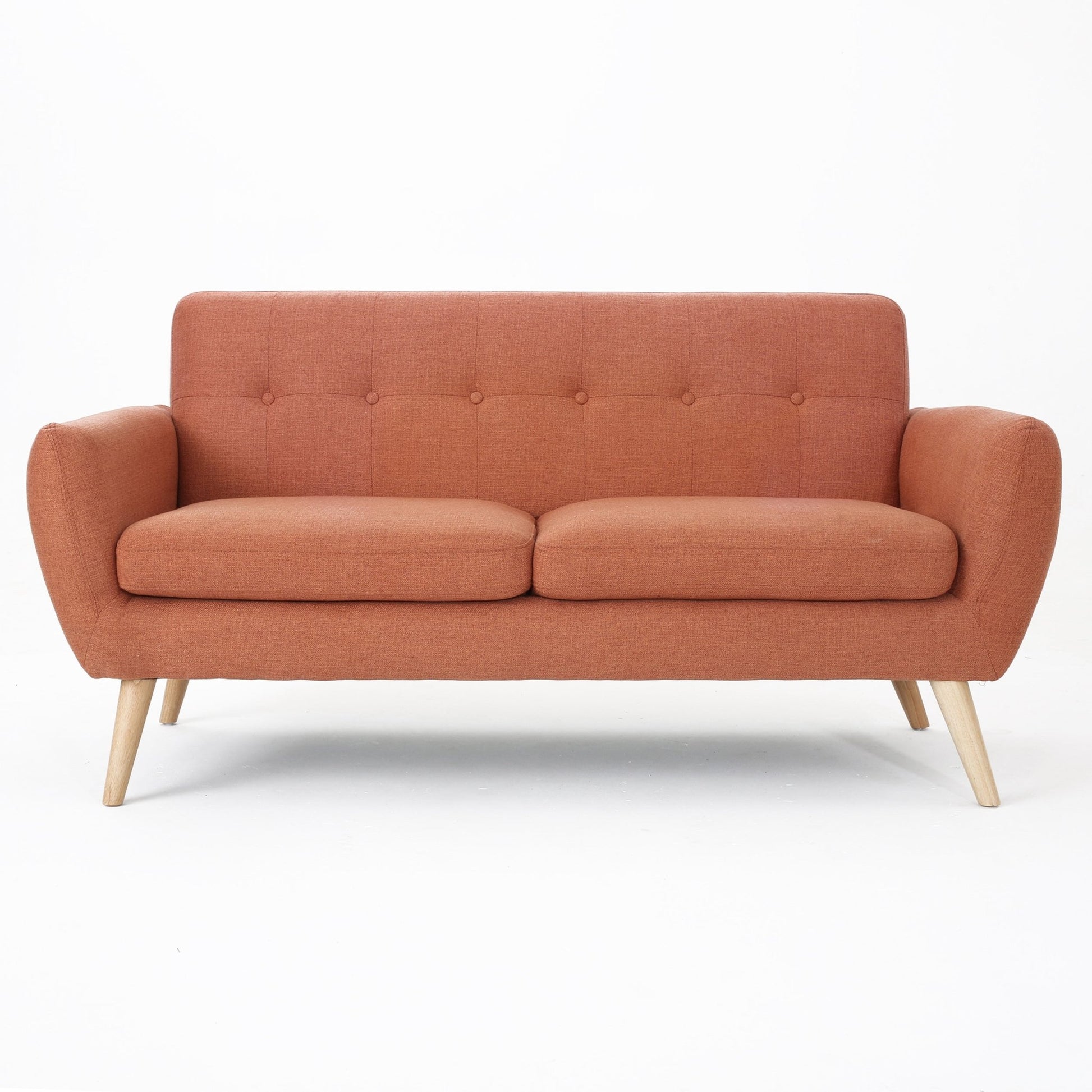 67.25' Button Tufted Loveseat - 1st Choice Furniture Direct