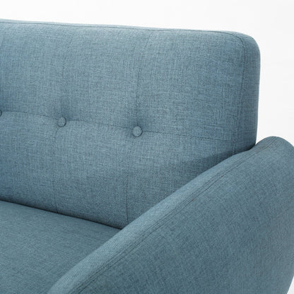 67.25' Button Tufted Loveseat - 1st Choice Furniture Direct