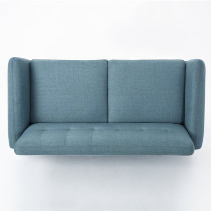 67.25' Button Tufted Loveseat - 1st Choice Furniture Direct