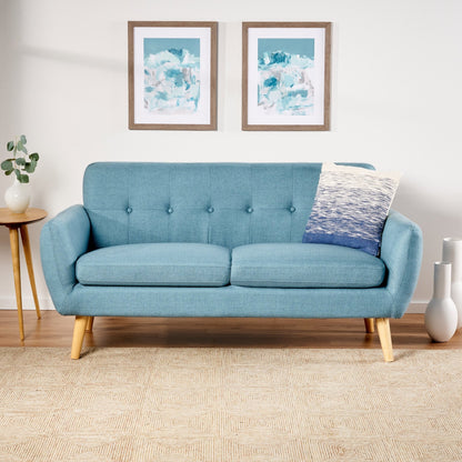 67.25' Button Tufted Loveseat - 1st Choice Furniture Direct