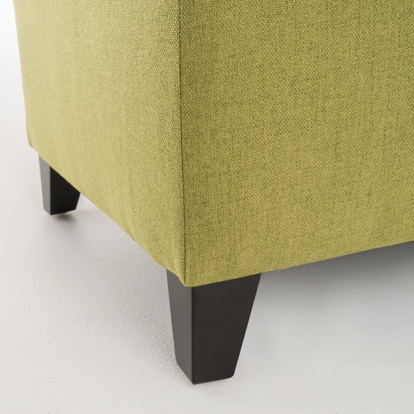 1st Choice Contemporary Storage Bench Ottoman Solution in Green