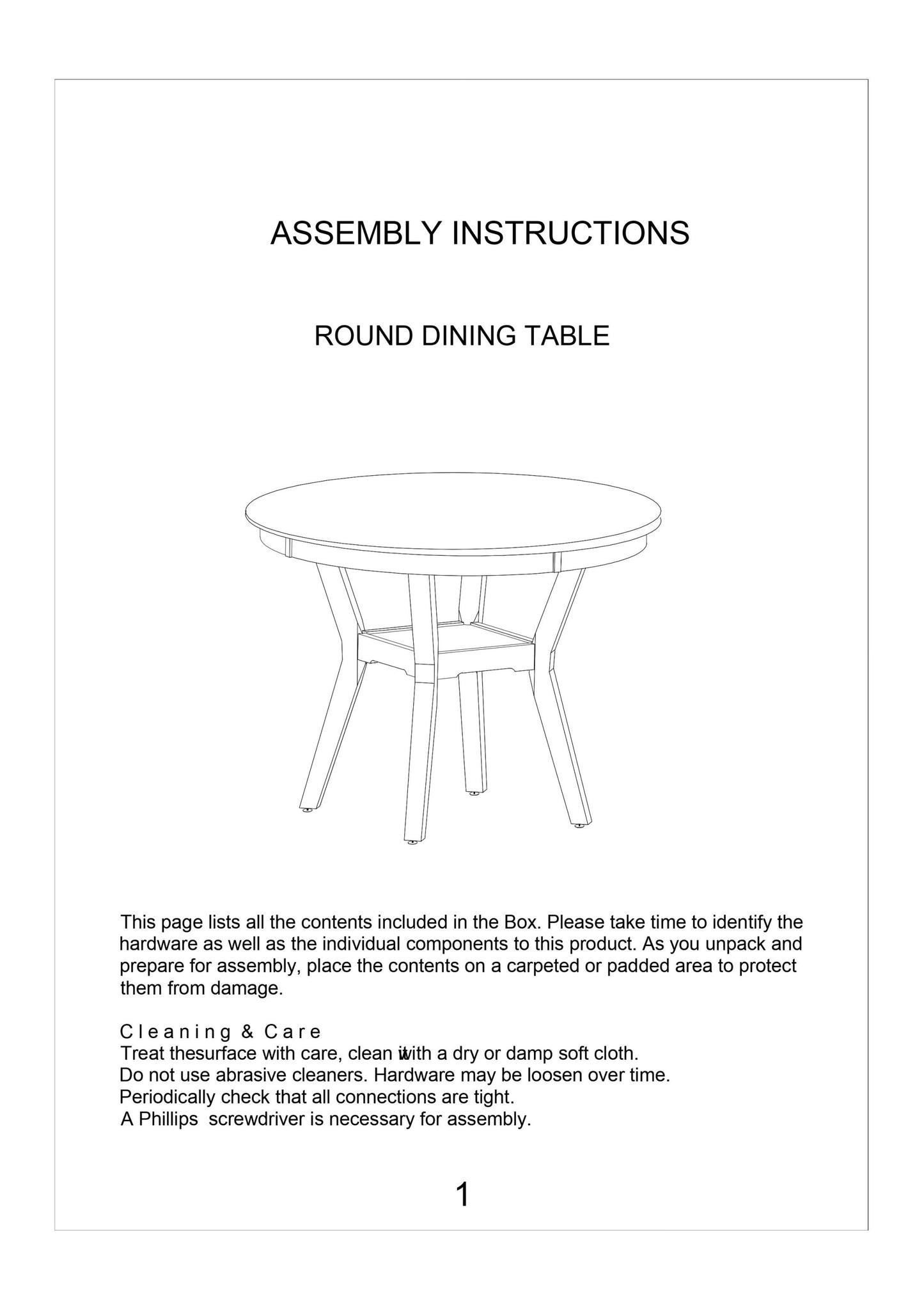 Contemporary Dining 5pc Set Round Table w 4x Side Chairs Walnut Finish Rubberwood Unique Design