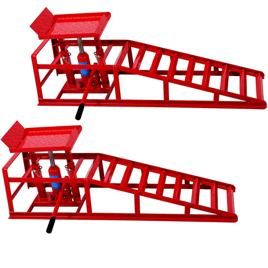 10,000 lb Heavy Duty Hydraulic Truck Service Ramp Lift