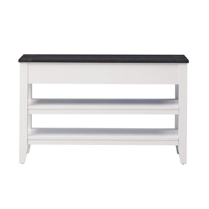 1st Choice 48" Modern Console Table  Sofa Table for Living Room in White