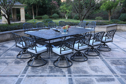 Rectangular 12 - Person 108.07' Long Dining Set with Cushions