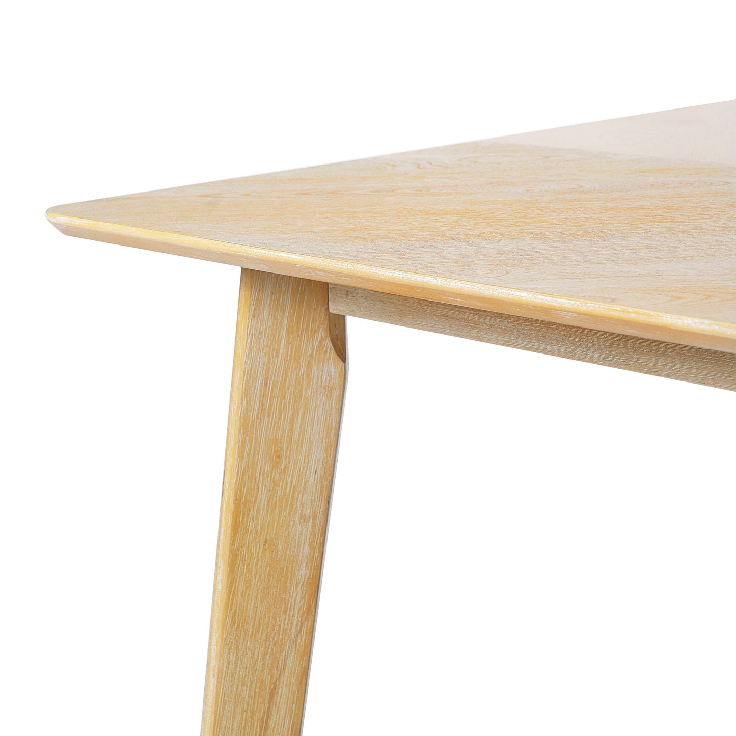 6PCs Dining Room Table Set, Rustic Farmhouse Dining Room Rectangular Table with 4 Upholstered Chairs and Bench, Solid Wood Kitchen Dining Table Set for 6 Persons - 1st Choice Furniture Direct