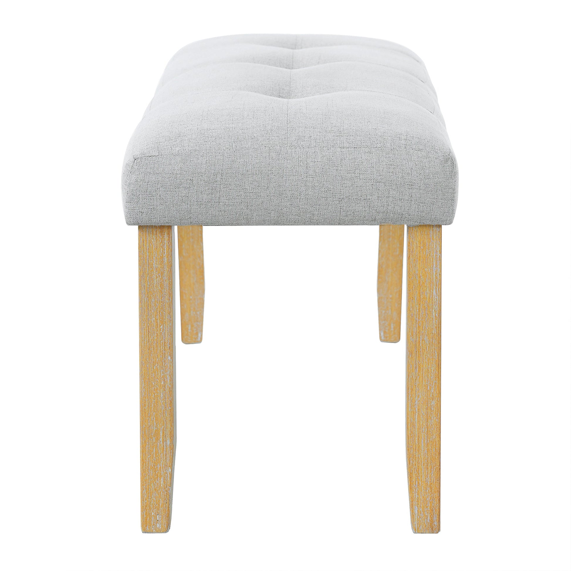 6PCs Dining Room Table Set, Rustic Farmhouse Dining Room Rectangular Table with 4 Upholstered Chairs and Bench, Solid Wood Kitchen Dining Table Set for 6 Persons - 1st Choice Furniture Direct