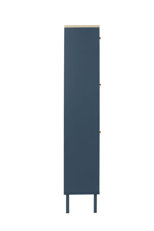 1st Choice 3 Metal Door Freestanding Modern Shoe Storage Cabinet