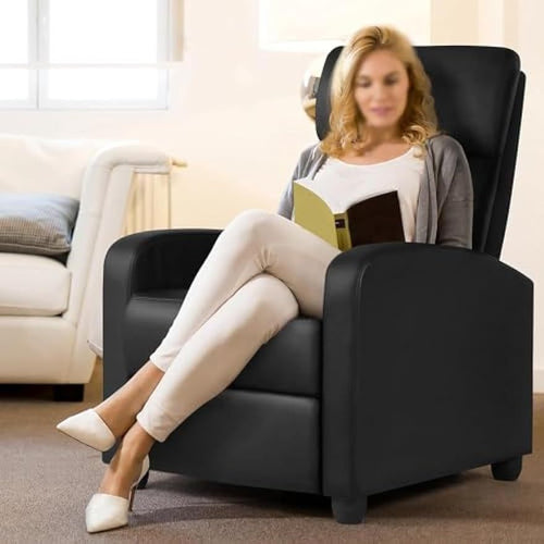 1st Choice Elegant Faux Leather Recliner  Chair