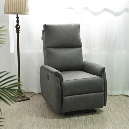 1st Choice Modern Living Room Electric Power Recliner Chair in Dark Gray