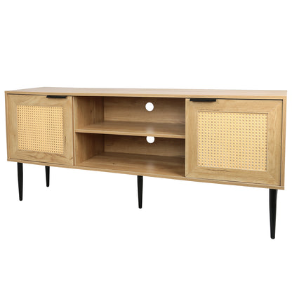 1st Choice Wooden TV Stand Console Table for TVs up to 65 Inches