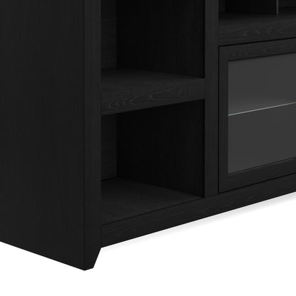 1st Choice Luxury Espresso TV Stand for Modern Homes | Fits 90" Screens