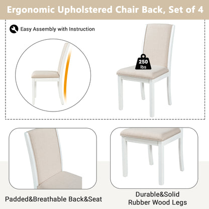 1st Choice Upholstered back chairs in Premium construction with Beige Cushion