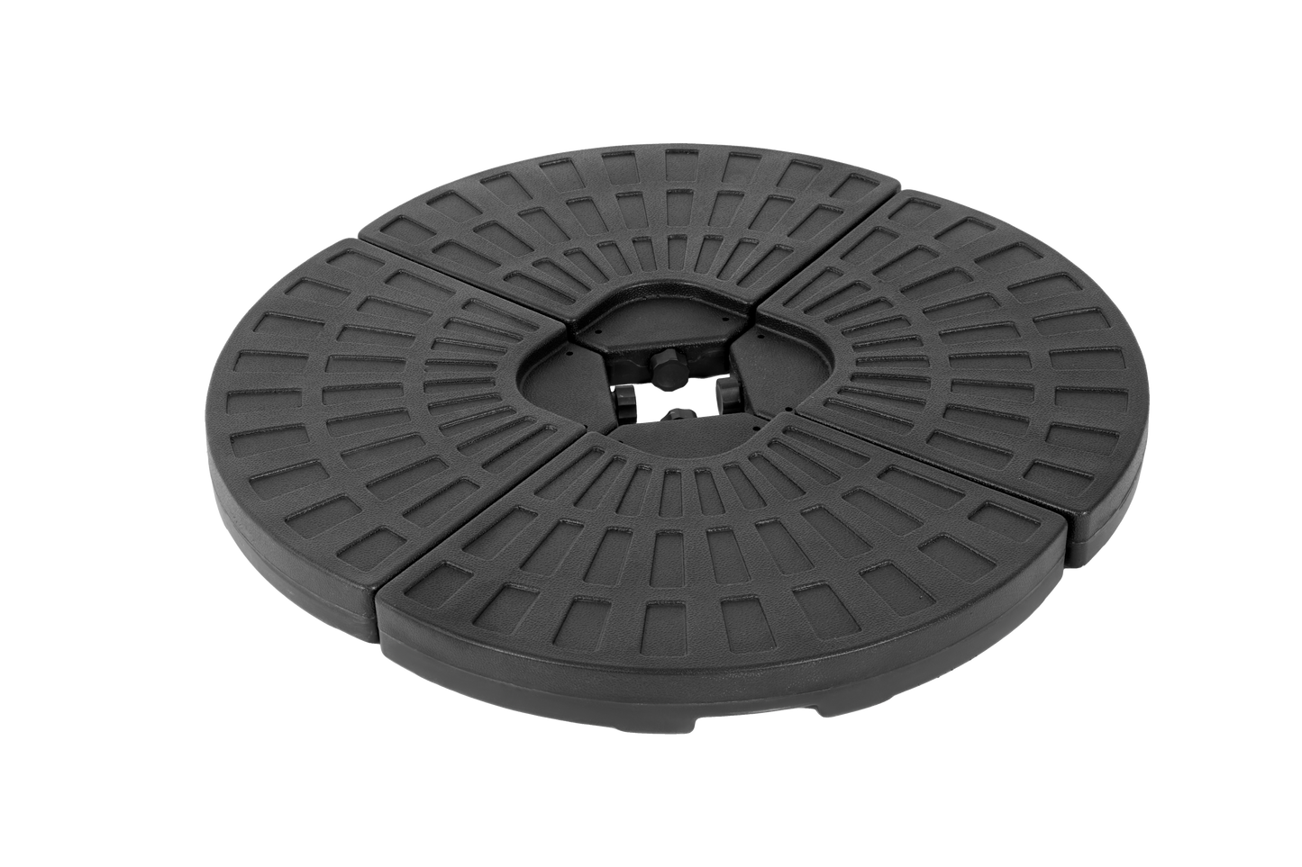 4-Piece Fillable Cantilever Umbrella Base Weight Plates