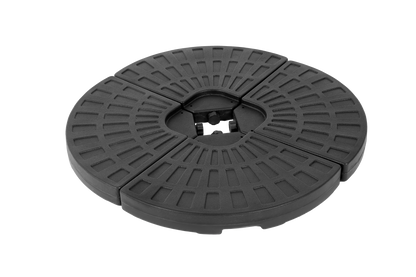 4-Piece Fillable Cantilever Umbrella Base Weight Plates