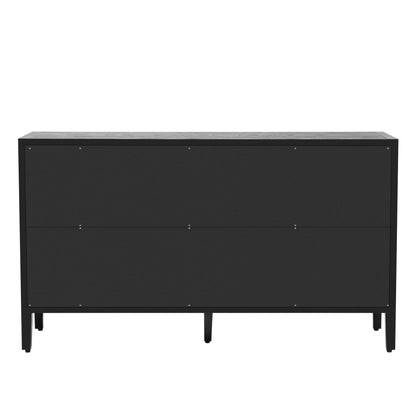 1st Choice Storage Cabinet Sideboard Wooden Cabinet with 4 Metal handles