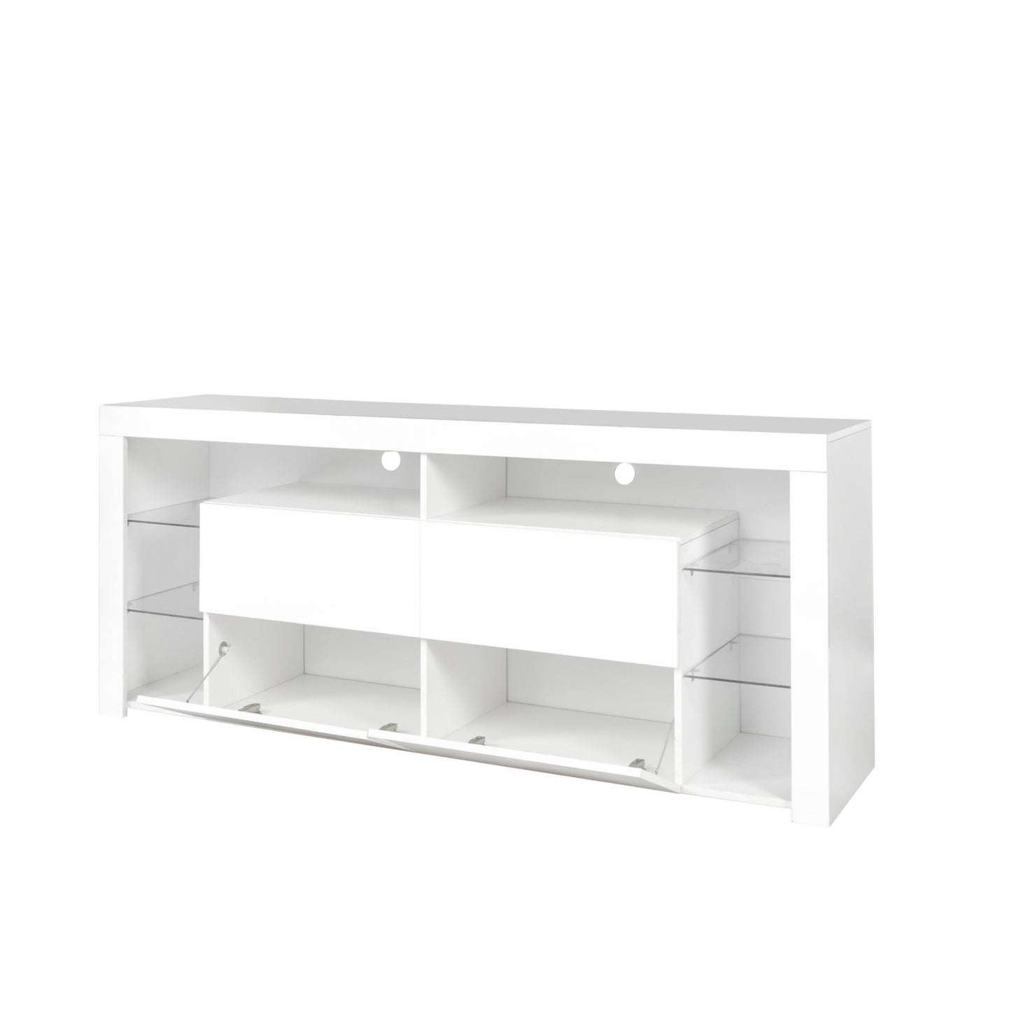 1st Choice White Modern contracted LED TV Cabinet with Storage