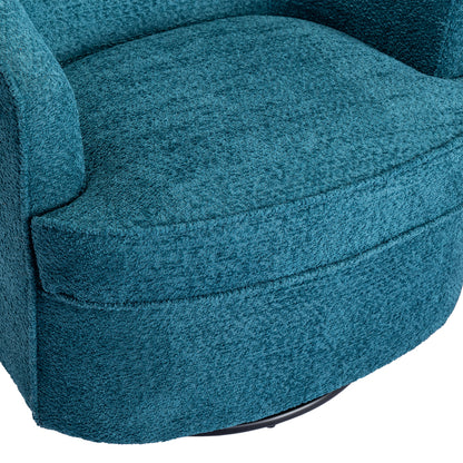 1st Choice Swivel Barrel Chair Comfy Round Accent Sofa Chair